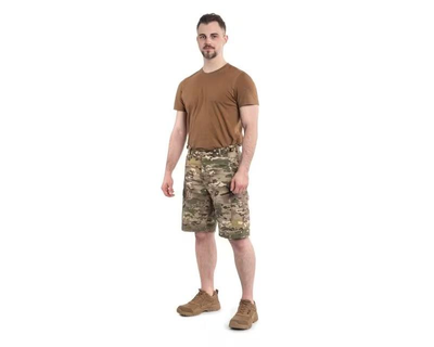 Тактические шорты Brandit BDU (Battle Dress Uniform) Ripstop multikam, мультикам 3XL