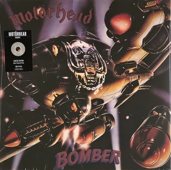 Вінілова платівка Motorhead – Bomber (LP, Album, Limited Edition, Reissue, Silver Vinyl) (4050538613827)