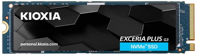 Dysk SSD KIOXIA EXCERIA PLUS G3 1TB M.2 3D PCI Express 4.0 TLC NAND flash (LSD10Z001TG8)