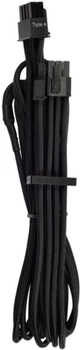 Кабель Corsair ATX 6+2 pin - ATX 8 pin 0.65 м Black (CP-8920243)