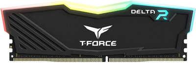 Pamięć Team Group DDR4-3600 32768MB PC4-28800 (Kit of 2x16384) T-Force Delta RGB Black (TF3D432G3600HC18JDC0)