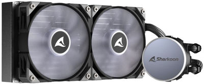 Система рідинного охолодження Sharkoon S70 RGB 2 AiO Wassercooling Black (4044951037995)