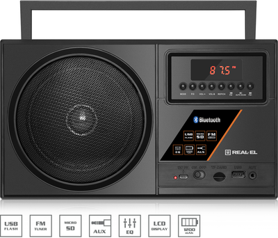 Портативный радиоприёмник Real-El X-700 (EL121800001)