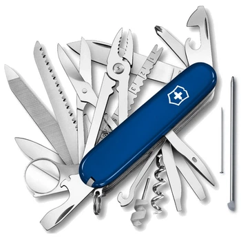Складаний швейцарський ніж Victorinox Swisschamp Blue 33 in 1 Vx16795.2
