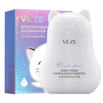 Крем для рук Veze Котик з екстрактом мигдального молока 60 г (6941349378365)