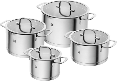 Набор кастрюль Zwilling True Flow 8 элементов (4009839538513)