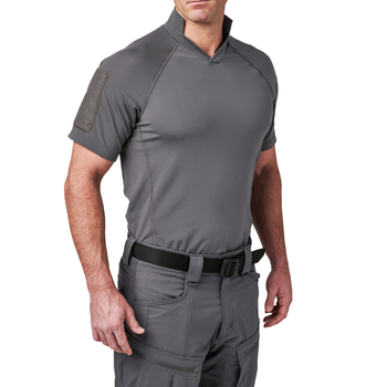 Футболка тактическая потоотводящая 5.11 Tactical® V.XI™ Sigurd S/S Shirt M Storm