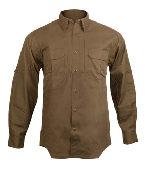 Рубашка тактическая 5.11 Tactical Taclite Pro Long Sleeve Shirt 2XL Battle Brown