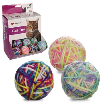 Игрушка для котов Flamingo Cadee Ball мяч с погремушкой (561232)