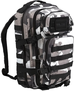 Рюкзак 20Л Чорно-білий Mil-Tec (GB0924) M-T