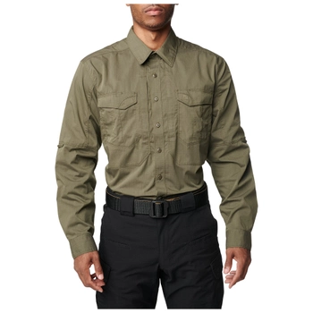 Рубашка тактическая 5.11 STRYKE™ LONG SLEEVE SHIRT 3XL RANGER GREEN