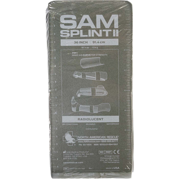 Шина тактична см XL Splint SAM 91х14