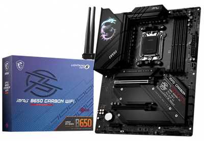 Материнская плата msi mpg b650 Carbon wifi (amd b650, Socket am5, ddr5)