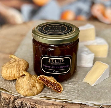 Соус J'ELITE Інжир-огірки-гірчиця 220г
