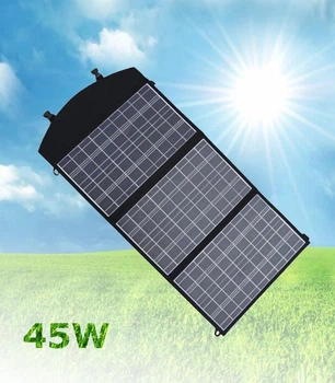 Портативная складная солнечная панель 45W Happy Home 9II2