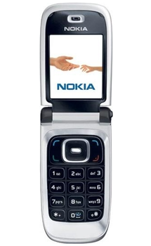 Кнопковий телефон Nokia 6131, Чорний Сірий (Англійська мова) Factory Recertified