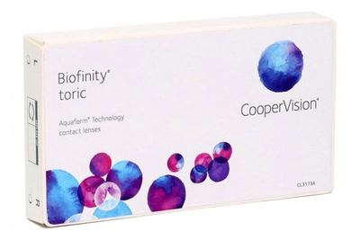CooperVision Biofinity TORIC (Упаковка 3 шт) биофинити Контактные линзы