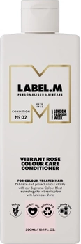 Odżywka do włosów farbowanych Label.M Vibrant Rose Colour Care 1000 ml (5056043217351)