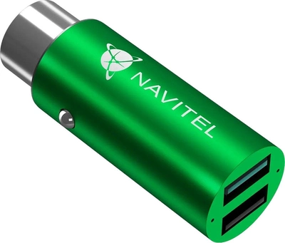 Ładowarka samochodowa Navitel UC323 USB Type-A Green (8594181741972)