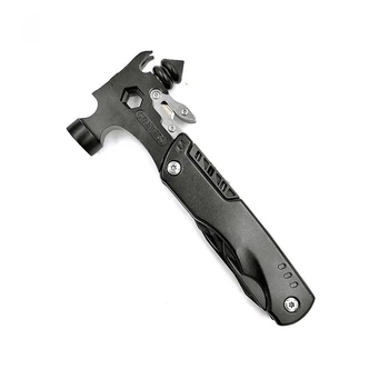 Мультитул МОЛОТОК Stainless MS 034 F *10 в 1* 17см. (цвяходір,ніж, 3 біти...) +чохол