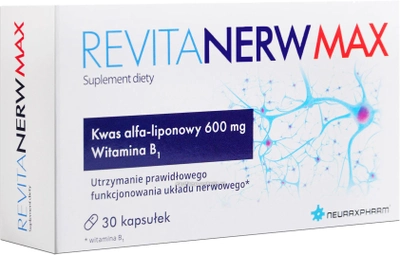 Suplement diety Neuraxpharm Revitanerw Max 30 caps (4260598450212)