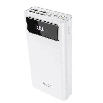 Павербанк Hoco J65 30000mAh з ліхтариком White