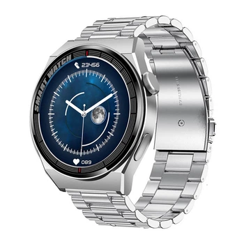 Смарт-часы мужские SmartX GT5 Max с функцией звонка и GPS, серебро