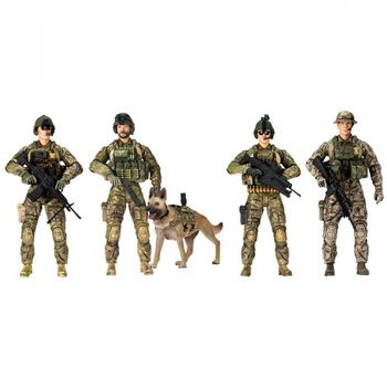 Игровой набор фигурок солдат ELITE FORCE — РЕЙНДЖЕРЫ (5 фигурок, аксесс.) 101855