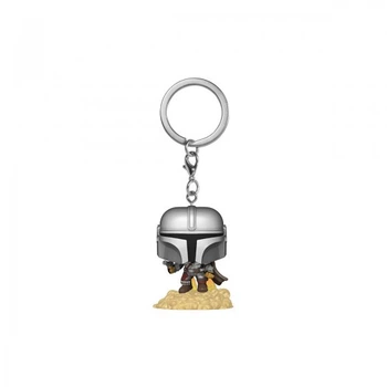 Игровая фигурка на клипсе Funko POP! cерии Мандалорец – Мандалорец с бластером