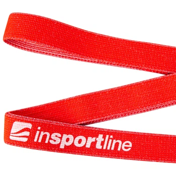 Лента-эспандер inSPORTline Rand X Strong красная, сопротивление 10 кг, полиэстер/латекс, длина 208 см, вес 128 г(ISL_A567377095E9)