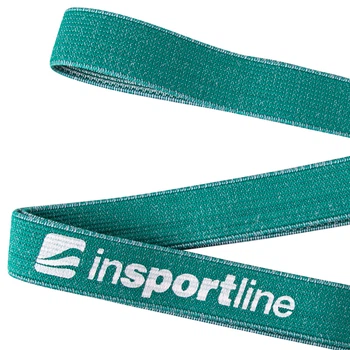 Лента-эспандер inSPORTline Rand XX Strong зеленая, сопротивление 13 кг, ширина 3,3 см, длина 208 см, вес 141 г(ISL_3B5C127031E0)