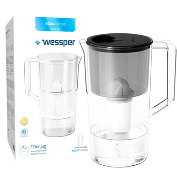 Фильтр-кувшин Wessper AquaClassic Basic черный