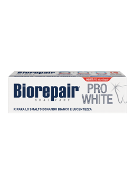 Професійна низькоабразивна зубна паста BioRepair Pro White 75ml