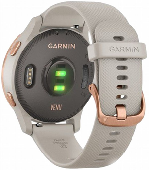 Ремінець Garmin для Venu 20 мм Light Sand / Rose Gold (753759229924)