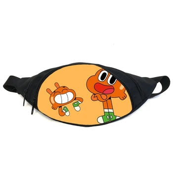 Поясная сумка бананка Удивительный мир Гамбола (GB-G 023) Gear Bag черная