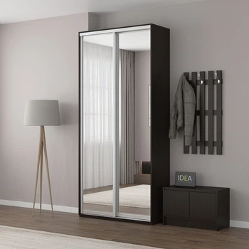 Шафа-купе IDEA серія 5 110 x 45 x 210 см Венге темний Дзеркало