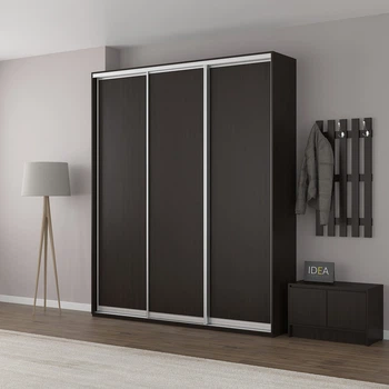 Шафа-купе IDEA серія 3 200 x 45 x 240 см Венге темний