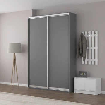 Шафа-купе IDEA серія 5 160 x 45 x 210 см Антрацит