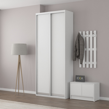 Шафа-купе IDEA серія 5 100 x 45 x 210 см Білий