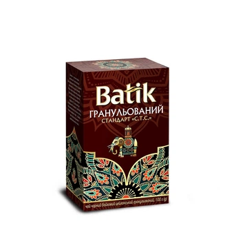 Batik СТС чай черный гранулированный 100 грамм
