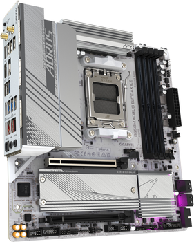 Płyta główna Gigabyte B650M Aorus Elite AX Ice (sAM5, AMD B650, PCI-Ex16) (B650M A ELITE AX ICE)