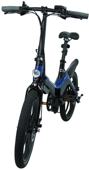 Електровелосипед Blaupunkt Fiete 20" Синьо-чорний (2008022000005)