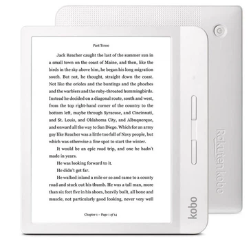 Електронная книга Kobo Libra H2O White