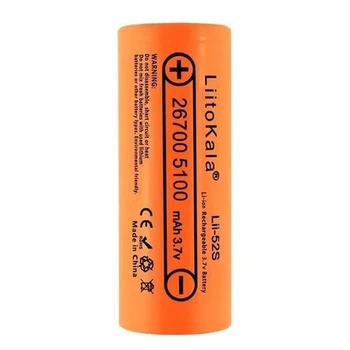 Аккумулятор 26700, LiitoKala Lii-52S, 5100mAh
