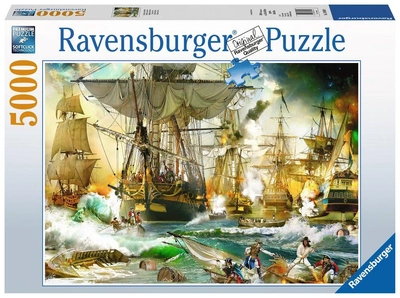 Пазл Ravensburger Битва у морі 13969 5000 елементів (4005556139699)