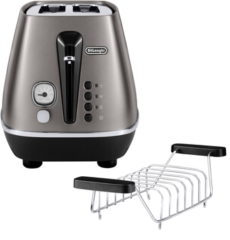 Тостер DELONGHI Distinta Titanium CTIN2103.TB