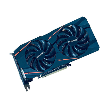 Дискретная видеокарта AMD Gigabyte Radeon RX 570 Gaming, 4 GB GDDR5, 256-bit (GV-RX570GAMING-4GD) / 1x DVI, 1x HDMI, 3x DP б/у