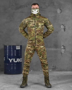 Тактический костюм 3в1 штаны+убакс+куртка M мультикам (86702)
