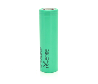 Аккумулятор Samsung 21700 Li-Ion INR21700-50S 5000mAh, 50A, 4.2/3.6/2.5V Green (YT32719)