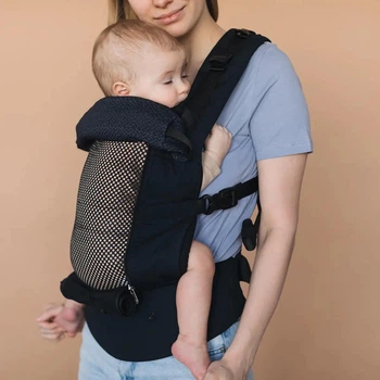 Ерго-рюкзак Love & Carry AIR X, Черный LC134